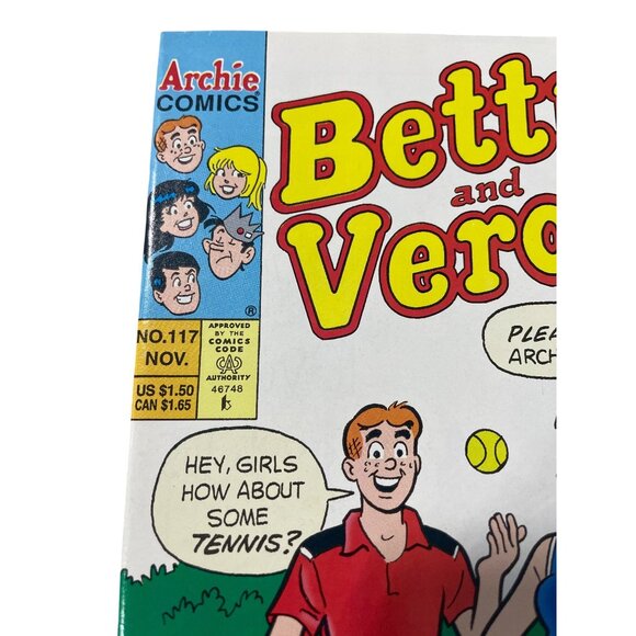 Archie Comics Betty and Veronica #117 Nov. 1997 Dan DeCarlo Art Bagged Boarded - Picture 2 of 11